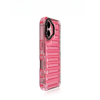 Casing iPhone 17 Pro Max Transparan Hijau Kapsul Bantalan Udara Anti Benturan Kompatibel Dengan Casing Ponsel iPhone 16 15 14 13 12