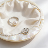 Bracelet tendance en argent 925 plaqué platine, maillons de chaîne, zircon serti clos taille brillant, durable, pour femme, idéal pour mariage ou soirée, cadeau