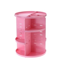 Einstellbarer 360-Grad-Make-up-Organizer Multifunktions-Kosmetik-Regal turm mit abnehmbarem Design für die Verwendung im Badezimmer