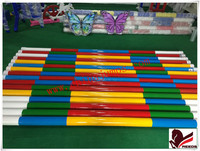 Bastones de relevo de PVC coloridos, antideslizantes y duraderos, equipo de atletismo para reuniones deportivas y actividades de team building, marca Reeds, 350x10x10cm