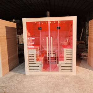 Sauna et hammam Sauna infrarouge Sauna infrarouge à spectre complet Sauna infrarouge Thérapie <span class=keywords><strong>Spa</strong></span> à vendre Détente Luxueux - Product Image 5