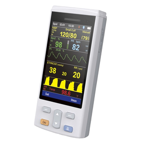 Monitor <span class=keywords><strong>de</strong></span> Signos Vitales Multiparamétrico Portátil Veterinario, <span class=keywords><strong>Precio</strong></span> Económico, Monitor Cardíaco para Veterinarios - Product Image 1