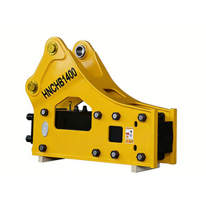 Brise-roche hydraulique haute performance et robuste en acier SB81 HNCHB1400 pour excavatrice de 20-30 tonnes, démolition de roche - Product Image 1