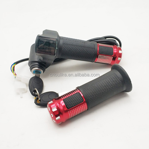Accélérateur à 3 vitesses avec indicateur de tension et clé de verrouillage pour vélo <span class=keywords><strong>électrique</strong></span> scooter <span class=keywords><strong>VTT</strong></span> <span class=keywords><strong>accessoires</strong></span> de vélo - Product Image 6