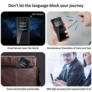 Bán Buôn Giá Rẻ 82 Ngôn Ngữ Dịch Thiết Bị Trực Tuyến Traductor Ngôn Ngữ Phiên Dịch Thiết Bị Thông Minh Voice Translator Xách Tay - Product Image 5