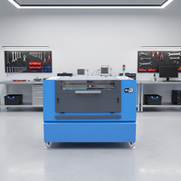 Precio de Fábrica en China: Grabador Láser CO2 de 80W 90W 100W con Rieles Guía HIWIN, CNC de 3 Ejes, Refrigeración por Agua para Corte de Madera, Compatible con AI/PLT/BMP
