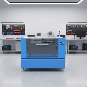 Precio <span class=keywords><strong>de</strong></span> Fábrica en China: Grabador Láser CO2 <span class=keywords><strong>de</strong></span> 80W 90W 100W con Rieles Guía HIWIN, CNC <span class=keywords><strong>de</strong></span> 3 Ejes, Refrigeración por Agua para Corte <span class=keywords><strong>de</strong></span> Madera, Compatible con AI/PLT/BMP - Product Image 4