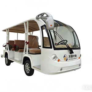 Autobús Eléctrico Turístico de Aluminio de 14 Plazas con Certificación CE y Autobús de Transporte Fabricado en China, Carro de Golf con Batería - Product Image 6