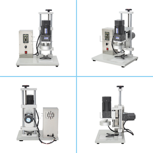 Machine à boucher les bouteilles DHZ-450B, presse à bouchons semi-automatique, pour sceller les bouteilles en plastique, les bocaux en verre, les canettes, machines à vissage et à capsulage - Product Image 5