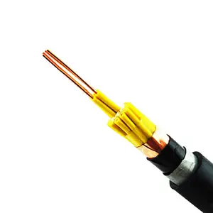 Cable de control de señal Cable de blindaje trenzado de alambre de cobre de PVC aislado KVVP