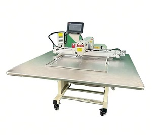 Machine à coudre industrielle professionnelle électronique automatique à point noué, à plat, à une aiguille, neuve - Product Image 4