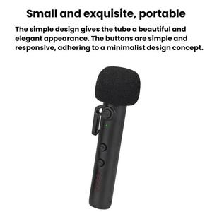 Microphone à Condensateur <span class=keywords><strong>Sans</strong></span> <span class=keywords><strong>Fil</strong></span> Portable à Prix de Gros avec Affichage de Puissance, Microphone d'Enseignement et Amplificateur Vocal - Product Image 6