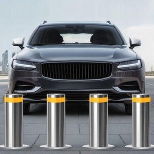 Bolardos de Seguridad Eléctricos de Acero Inoxidable con Sistema de Elevación Hidráulica Automática, Protección IP67, Resistencia a Impactos M68 - Product Image 2