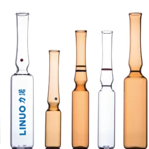 Aangepaste Type B C D/Dubbele-Tip/Speciale Vorm Lege Glazen Ampul Met Opc/Cbr Voor injectie/Orale Vloeistof/Huidverzorging