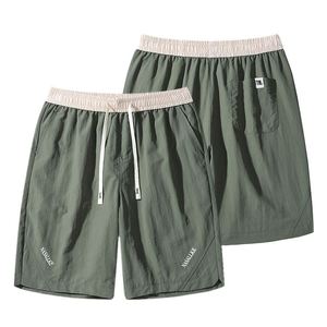 Pantalones Cortos Deportivos Personalizados con Logotipo para Hombre, Negros, 100% Nailon, para Gimnasio, Correr, Hacer Ejercicio, Transpirables, de Secado Rápido, Atléticos - Product Image 1