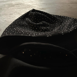 Manufacturer's Heavyweight 100% Cotton Mens <b>Zip</b>-up Hoodie Distressed Applique Embroidery Custom Rhinestones Boxy Pattern <b>Hooded</b> - Product Image 6