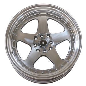 18inch Broken <strong>Size</strong> Big Deep Lip Car Alloy Wheels Chrome Wholesale Aluminum Rims Rines Hot Selling Car Wheels - Product Image 1