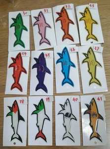 NOUVEAU Blnieece Paul Et Shark Autocollants en PVC Imperméables Personnalisés pour Téléphones Mobiles – Vente en Gros Usine - Product Image 2