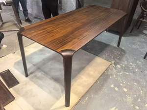 Mobili per Sala da Pranzo dal Design Moderno, Sedia Marrone, Tavolo Rettangolare in Legno per 6 8 10 Posti, Tavolo in Legno per Uso Ristorante - Product Image 6