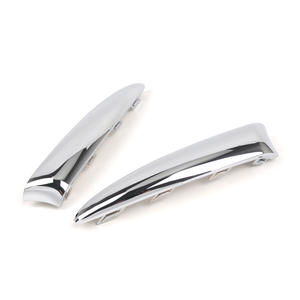 Moldura de Parachoques para Fiat 500, ABS Plateado, 2016-2020, Moldura Inferior Delantera, Accesorio para Automóvil - Product Image 5