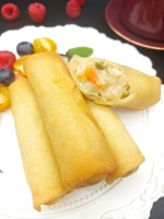 Rollos de Primavera de verduras refrigeradas de alimentos congelados personalizados de calidad garantizada con precio barato