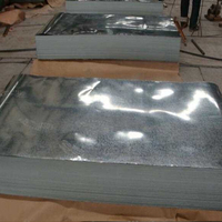 Tôle d'acier électrogalvanisée Z30 0,12-2,0 mm SGCC DX51D, plaque métallique laminée à froid à paillettes régulières pour tuyaux