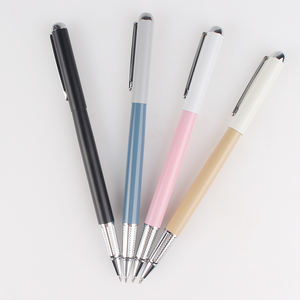 Stylos neutres au design classique, disponibles en plusieurs couleurs, pour cadeaux d'affaires en métal - Product Image 5