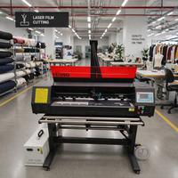 Machine de découpe laser CO2 Ledio 50W, haute productivité, traceur de vinyle, refroidissement par eau, contrôleur A3S, précision pour le plastique