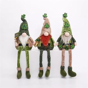 3 Piezas de Gnomos de Peluche Iluminados para el Día de San Patricio, Muñeco Divertido con Piernas Colgantes, Juguete de Elfo Irlandés para Decoración de Primavera, Regalo para el Hogar - Product Image 5