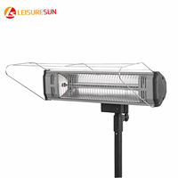 Jiangmen Fabricant Électrique Debout Moderne Élément Chauffant Instantané Trépied Extérieur À Distance Prix Compétitif Étanche
