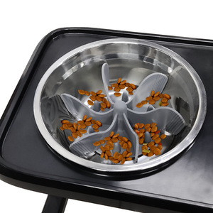 <span class=keywords><strong>Dispositif</strong></span> <span class=keywords><strong>anti</strong></span>-étouffement en silicone pour manger lentement, nouveau modèle avec ventouses, tapis de repas pliable à partager, antidérapant, bol/mangeoire sécurisé pour animaux de compagnie - Product Image 6