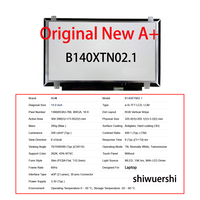 Layar Lcd Laptop 14 "1366*768 EDP 30pin B140XTNAA.0 B140XTN07.9 B140XTN07.1 B140XTN07.7 B140XTN07.6 B140XTN02.A B140XTN02.9