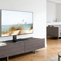 Soporte de TV de Plasma para Escritorio, Ajustable en Altura, para Televisores de 26-65 Pulgadas, para Sala de Estar