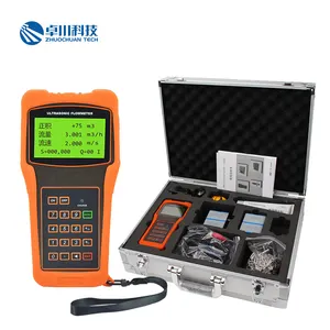 Morsetto tenuto in mano su misuratore di portata digitale TUF-2000H misuratore di portata ad ultrasuoni per acqua misuratore di portata per acqua misuratore di portata digitale ad ultrasuoni