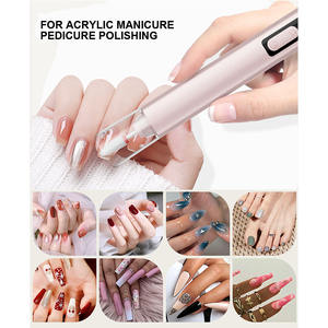 Kit bor kikir kuku elektrik portabel, alat manikur pedikur profesional lampu UV/LED untuk Gel akrilik Rumah & Salon <span class=keywords><strong>2</strong></span> dalam 1 - Product Image 5