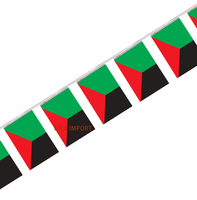 Guirlande de mini-drapeaux Honduras pour décoration de fête scolaire, salle de classe, événements sportifs