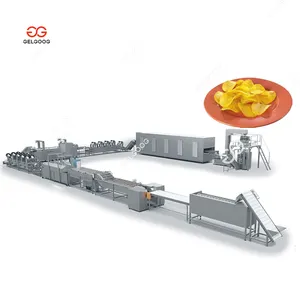 Gelgoog 300 KG/H Totalmente Automático Batata Chips Fazendo Preço Da Máquina Na Índia