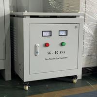 Transformateur d'isolement sec triphasé 10 kVA élévateur/abaisseur de tension 380 V vers 220 V, 480 V vers 400 V, certifié CE pour CNC