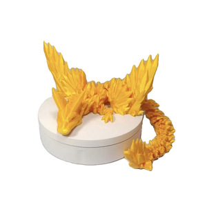 Fabricante al por mayor Dragón Volador articulaciones móviles figurita conjunto de vidrio 3D alas impresas fresco alivio del estrés animales de juguete dinosaurios - Product Image 4