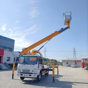 Vehículos de Trabajo Aéreo ISUZU 4x2 de Alta Seguridad, Camión Elevador con Brazo Recto y Cesta de Elevación de 18 m - Product Image 1