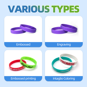Pulsera <span class=keywords><strong>de</strong></span> silicona personalizada barata <span class=keywords><strong>de</strong></span> fábrica con logotipo, pulsera <span class=keywords><strong>de</strong></span> goma grabada - Product Image 4