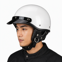 Pare-soleil pour casque de moto, protection solaire rétro à 3 boutons-pression, visière relevable pour casque ouvert, pièces modifiées pour SHOEI EX ZERO