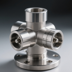 Pièces détachées pour machine à café automatique personnalisée, connecteur usiné CNC, adaptateur de raccordement de tuyau à lait en laiton pour machine à café - Product Image 1