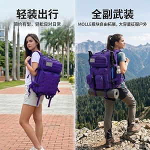 Tactical Backpack 45L Molle System Outdoor Sports Unisex Wear Resistant Mountaineering Backpack - Product Image 1