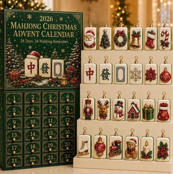 Boîte surprise de Mahjong de Noël 2026