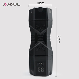 ग्लेन्स उत्तेजक और 10 मोड लिंग वाइब्रेटर के साथ शक्तिशाली पुरुष हस्तमैथुन कप - Product Image 6