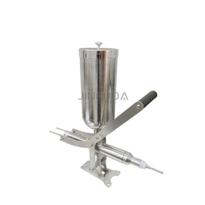 เครื่องบรรจุครีมแบบมือหมุน<span class=keywords><strong>พ</strong></span>ร้อมถุงพลาสติกสำหรับร้านเบเกอรี่ <span class=keywords><strong>ร้าน</strong></span>กาแฟ  เครื่องฉีดครีมสแตนเลสสำหรับพัฟและคัพ<span class=keywords><strong>เค้ก</strong></span> - Product Image 4