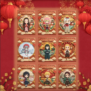 DIPINGXIAN VOL.2 Collection Demon <span class=keywords><strong>Slayer</strong></span> Cartes Métalliques Anime Japonais Tanjirou Kamado Nezuko Cartes à Jouer Métalliques Jouets Cadeaux - Product Image 4