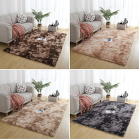 Tapis de sol en soie et laine de luxe pour salon, tapis à poils longs et moelleux, rehausse le style et la chaleur de l'intérieur