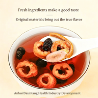 Thé Frais de Mûrier, Aubépine et Astragale Baotou – Sachet de Thé Artisanal Anhui Bozhou pour la Préservation de la Santé – Petits Sachets Individuels